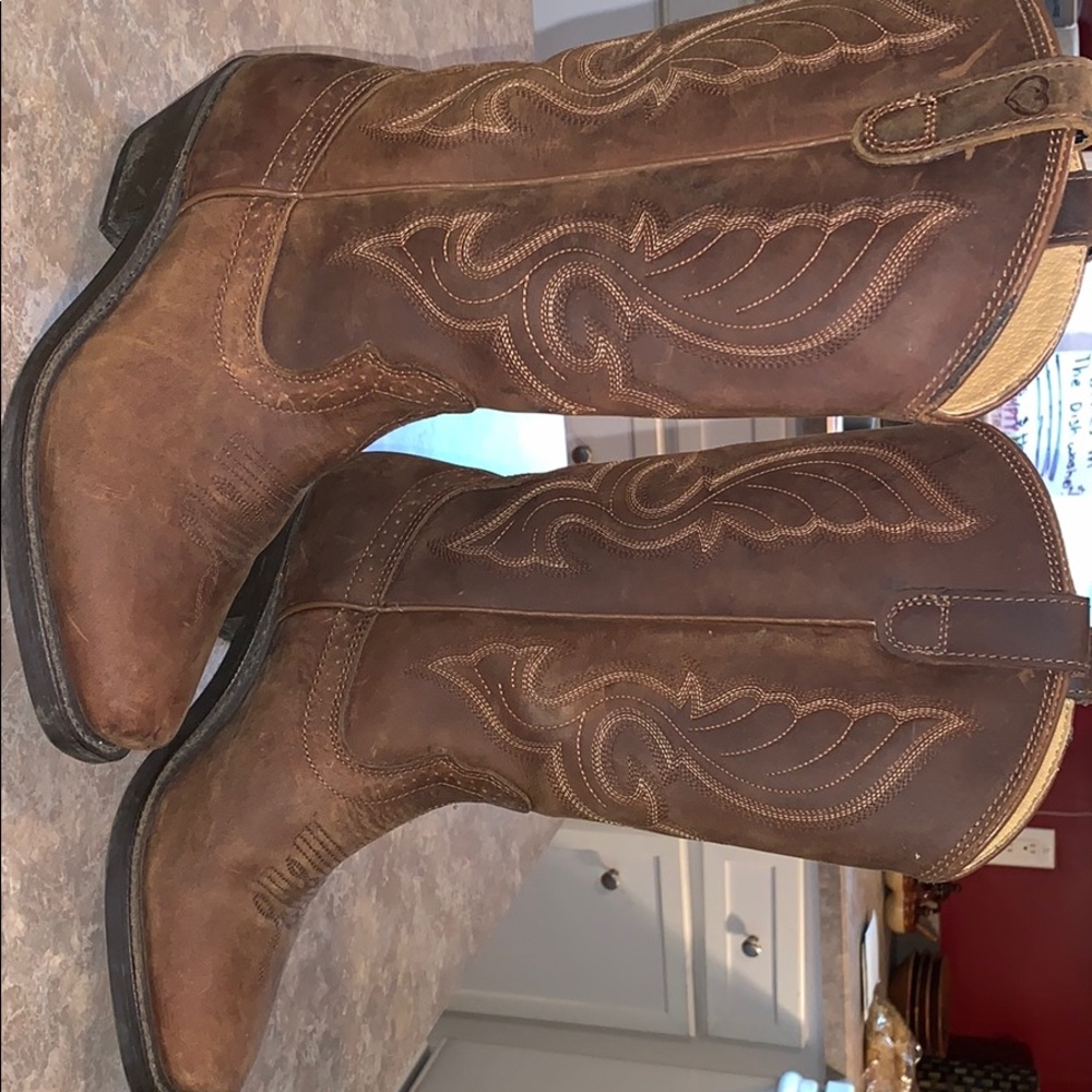 cow girl boots